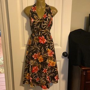 AB STUDIO tropical dress size 10
